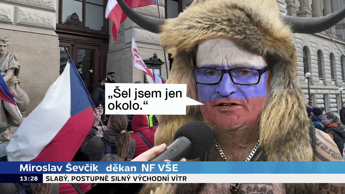 TMBK: Děkan Ševčík vysvětluje účast na demonstraci